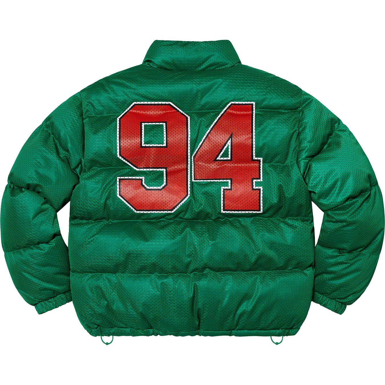 Mesh Jersey Puffer Jacket view 7